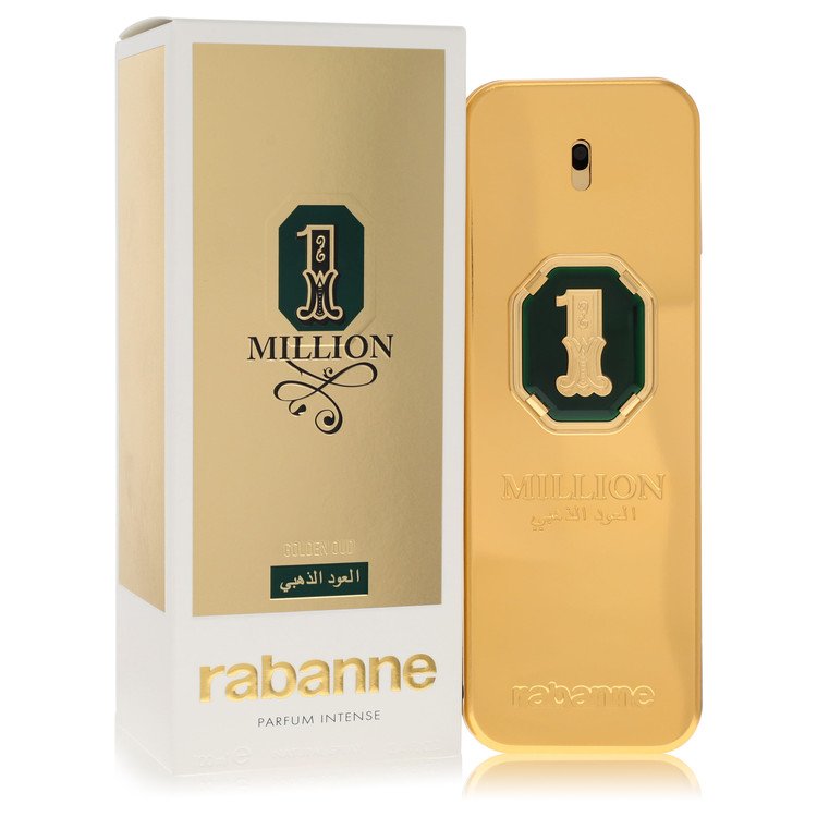 Paco Rabanne 1 Million Golden Oud Men's Parfum Intense Spray 3.4 FL OZ | 100 ML