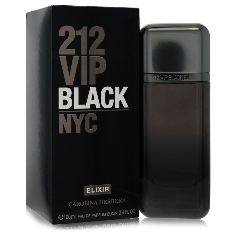 Carolina Herrera 212 Vip Black Elixir Men's Eau De Parfum 3.4 FL OZ | 100 ML
