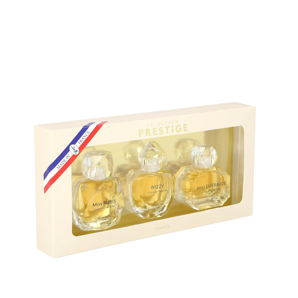 Charrier Parfums 3 Eau de Parfum 'Selection Prestige' Gift Set - 1.06 fl oz