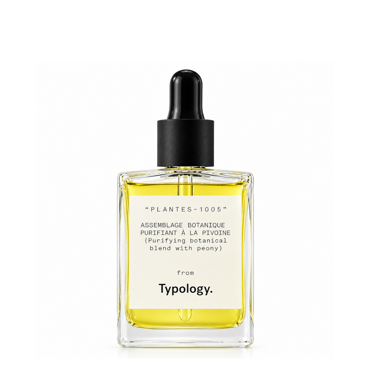 Typology P61 Purifying Night Serum Botanical Blend with Peony