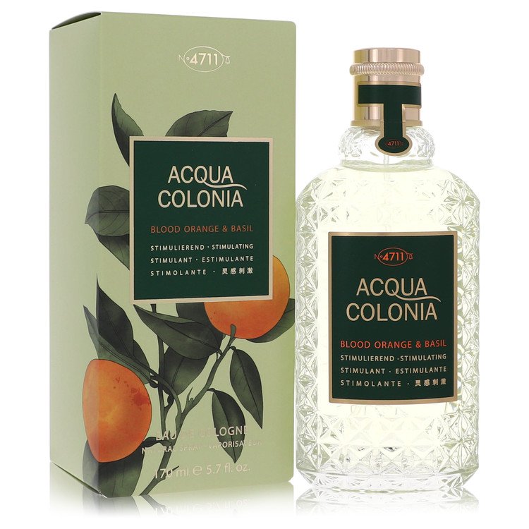 4711 Acqua Colonia Blood Orange & Basil Unisex Eau De Cologne 5.7 FL OZ | 170 ML