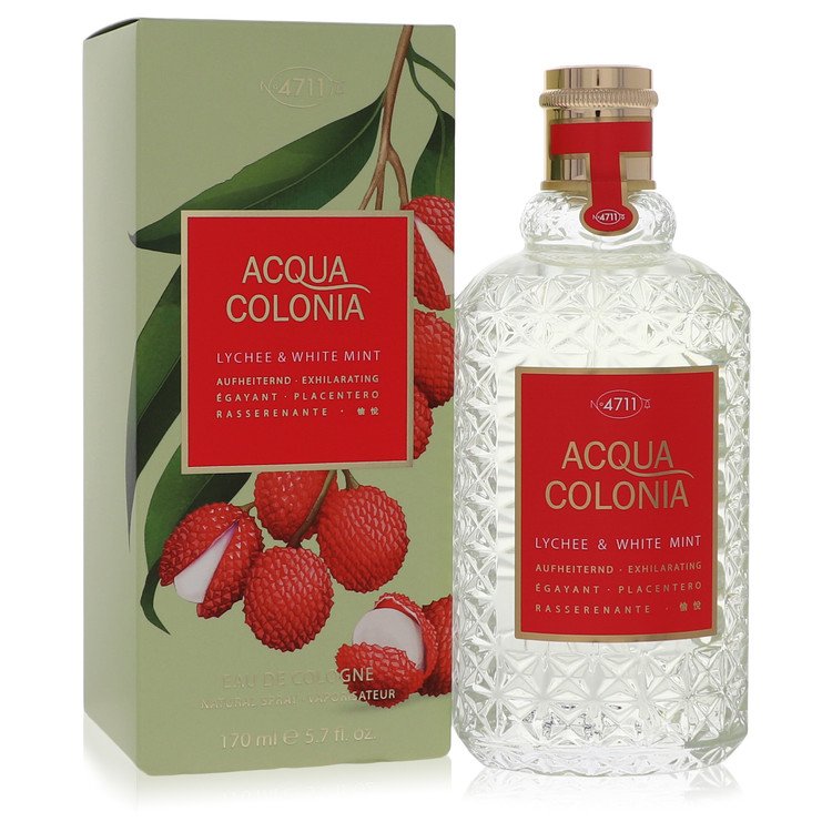 4711 Acqua Colonia Lychee & White Mint Unisex Eau De Cologne 5.7 FL OZ | 170 ML