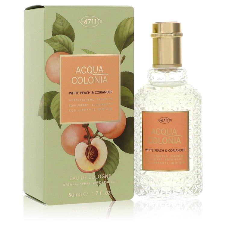 4711 Acqua Colonia White Peach & Coriander Unisex Eau De Cologne 1.7 FL OZ | 50 ML