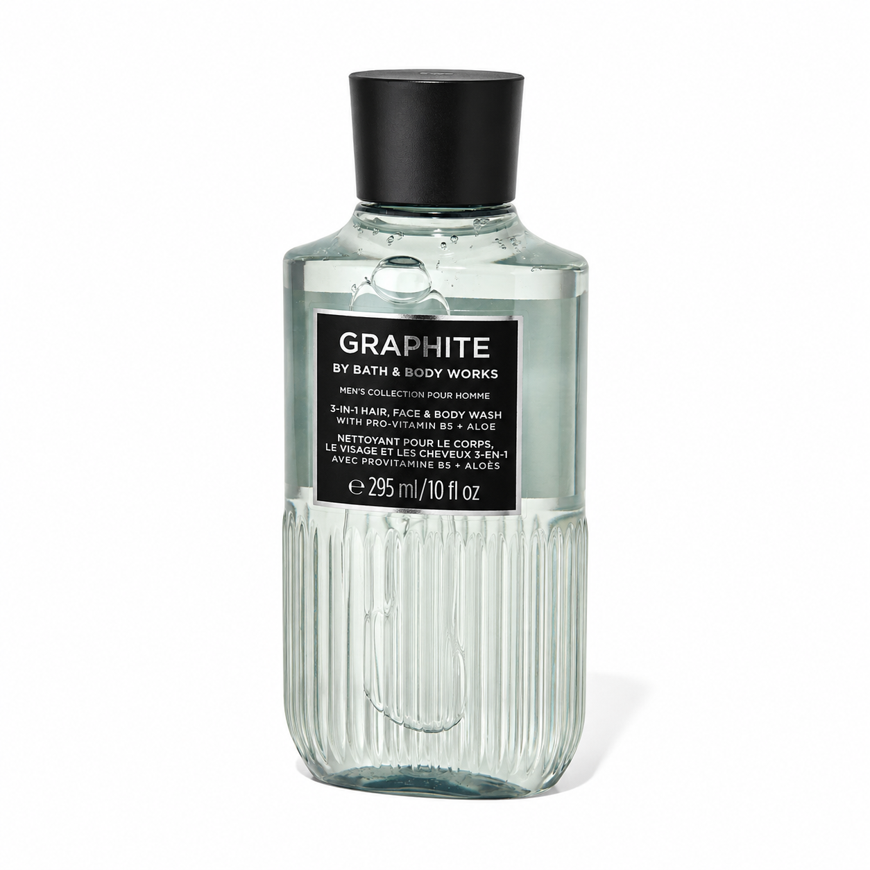 Bath & Body Works BBW Graphite 3-in-1 Hair Face & Body Wash