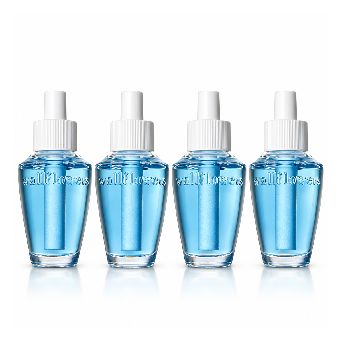 Bath & Body Works BBW Fresh Linen Wallflowers Fragrance Refill Bulbs PACK OF 4