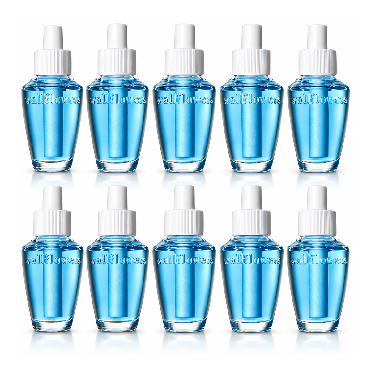 Bath & Body Works BBW Fresh Linen Wallflowers Fragrance Refill Bulbs PACK OF 10