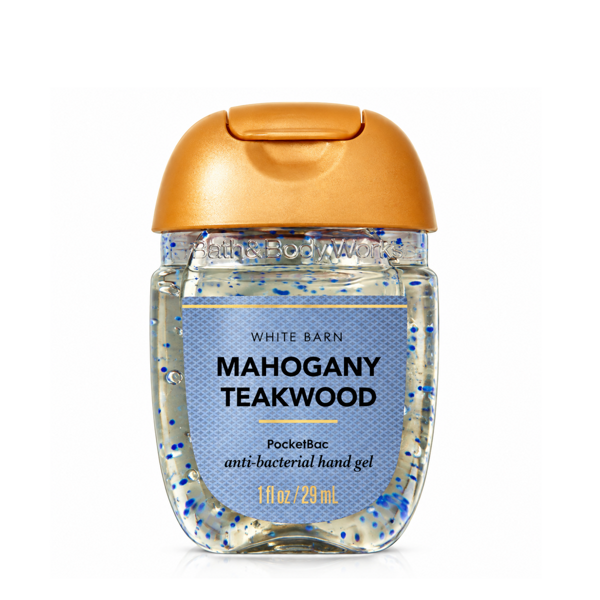 Bath & Body Works BBW White Barn Mahogany Teakwood PocketBac Antibacterial Hand Gel