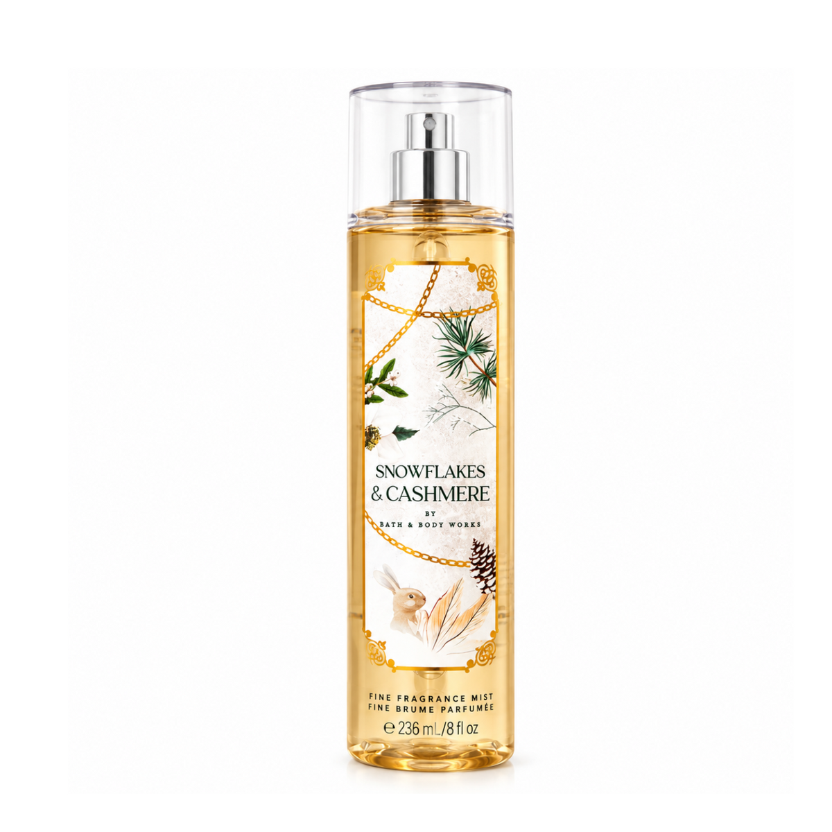 Bath & Body Works BBW Snowflakes & Cashmere Fine Fragrance Mist