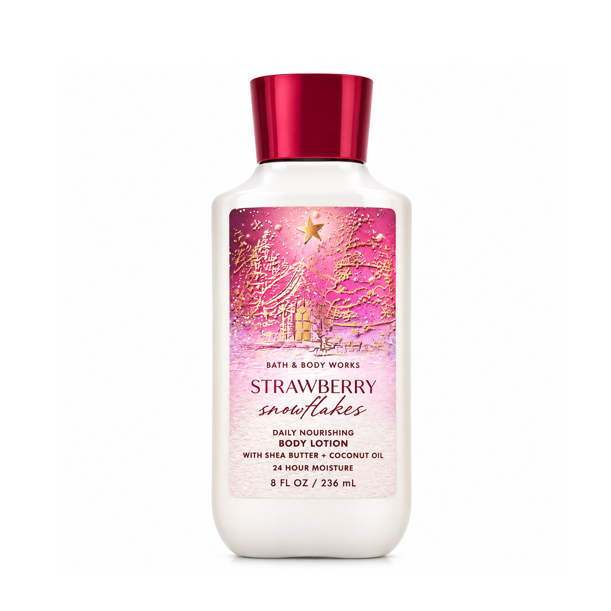 Bath & Body Works BBW Strawberry Snowflakes Body Lotion