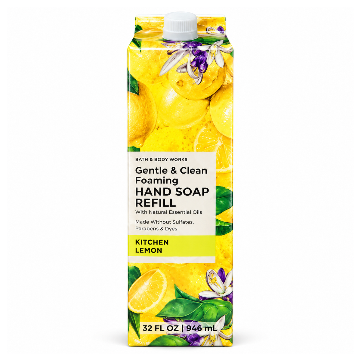 Bath & Body Works Kitchen Lemon Gentle & Clean Foaming Hand Soap Refill