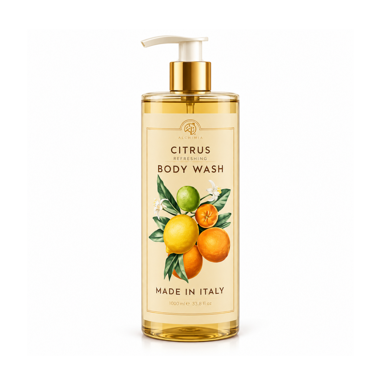 Alchimia Citrus Oil Natural Moisturizing Body Wash