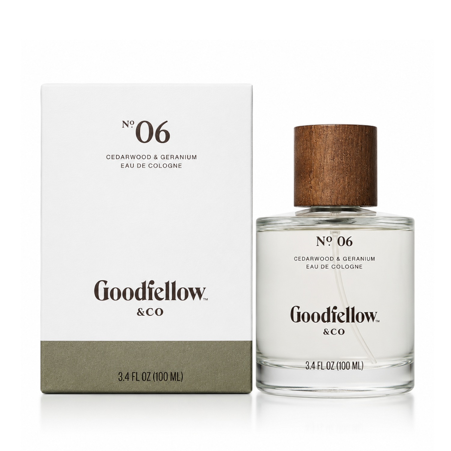 Goodfellow & Co No. 6 Cedarwood & Geranium Men's Eau de Cologne