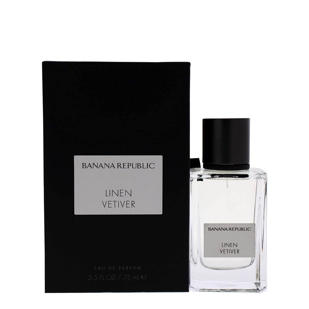 Banana Republic Icon Collection Linen Vetiver Unisex Eau De Parfum