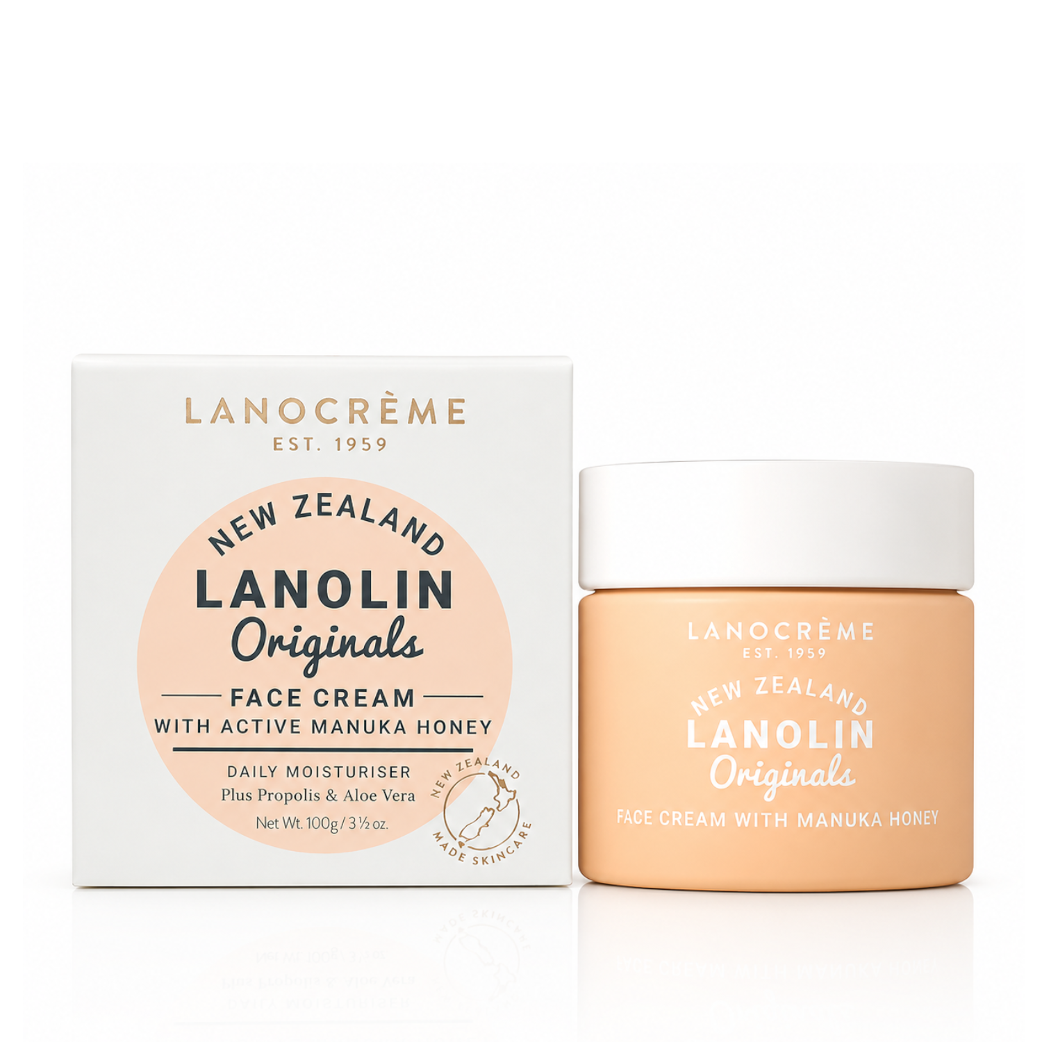 Lanocreme New Zealand Lanolin Face Cream