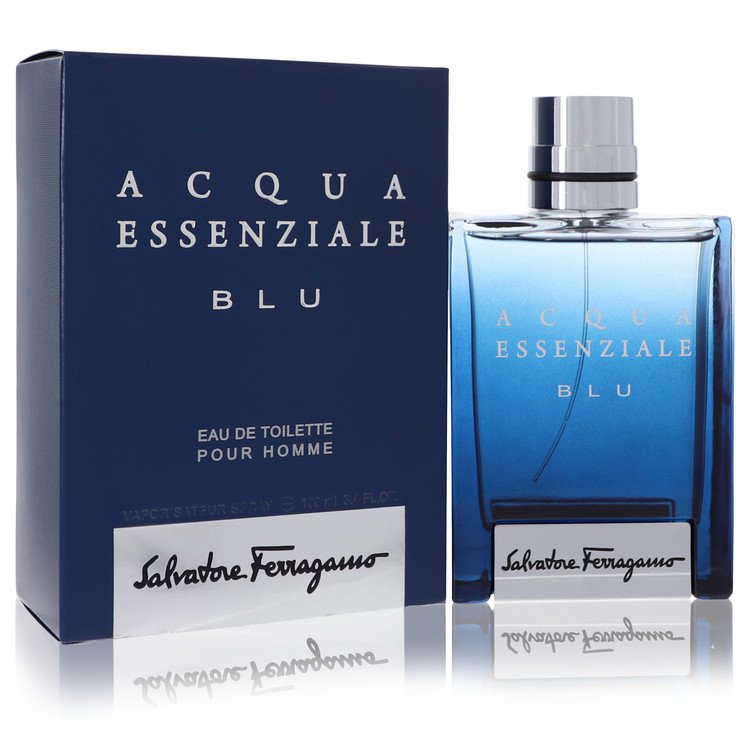 Salvatore Ferragamo Acqua Essenziale Blu Men's Eau De Toilette 3.4 FL OZ | 100 ML