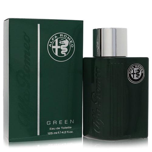 Alfa Romeo Green Cologne Men's Eau De Toilette 4.2 FL OZ | 125 ML