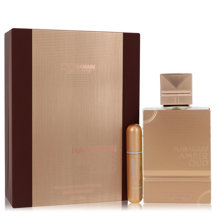 Al Haramain Amber Oud Gold Edition Extreme Unisex Gift Set 6.7 FL OZ | 200 ML