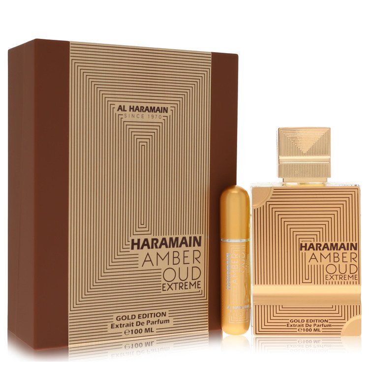 Al Haramain Amber Oud Gold Edition Extreme Unisex Gift Set 3.4 FL OZ | 100 ML