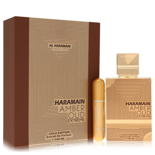 Al Haramain Amber Oud Gold Edition Extreme Unisex Gift Set 3.4 FL OZ | 100 ML