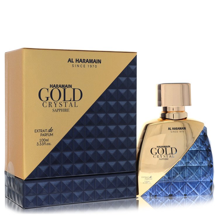 Al Haramain Gold Crystal Sapphire Unisex Extrait De Parfum 3.3 FL OZ | 100 ML