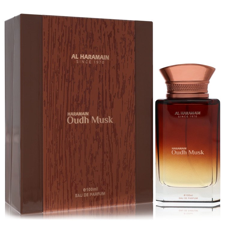 Al Haramain Oudh Musk Men's Eau de Parfum Spray 3.33 FL OZ | 100 ML