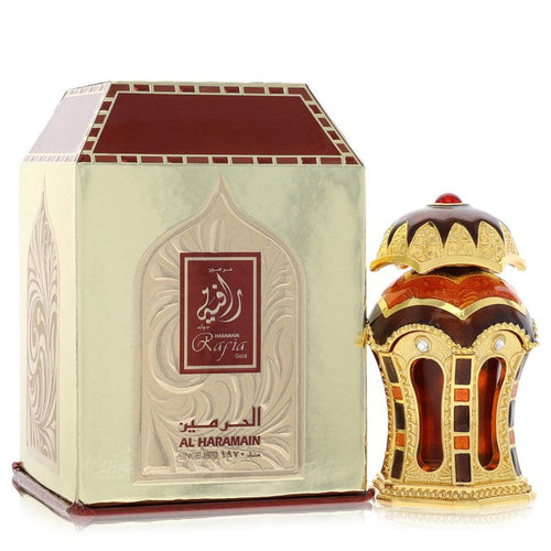 Al Haramain Rafia Gold Unisex Concentrated Perfume Oil 0.68 OZ | 20 G