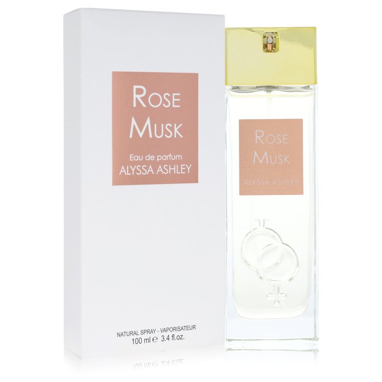 Alyssa Ashley Rose Musk Women's Eau De Parfum Spray 3.4 FL OZ | 100 ML