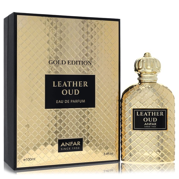Anfar Leather Oud Gold Edition Eau De Parfum 3.4 FL OZ | 100 ML