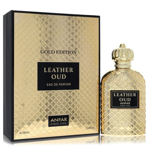 Anfar Leather Oud Gold Edition Eau De Parfum 3.4 FL OZ | 100 ML