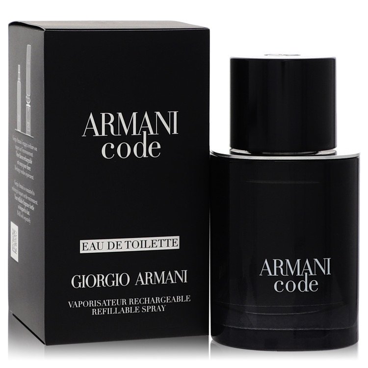 Giorgio Armani Armani Code Men's Eau De Toilette Spray Refillable 1.7 FL OZ | 50 ML