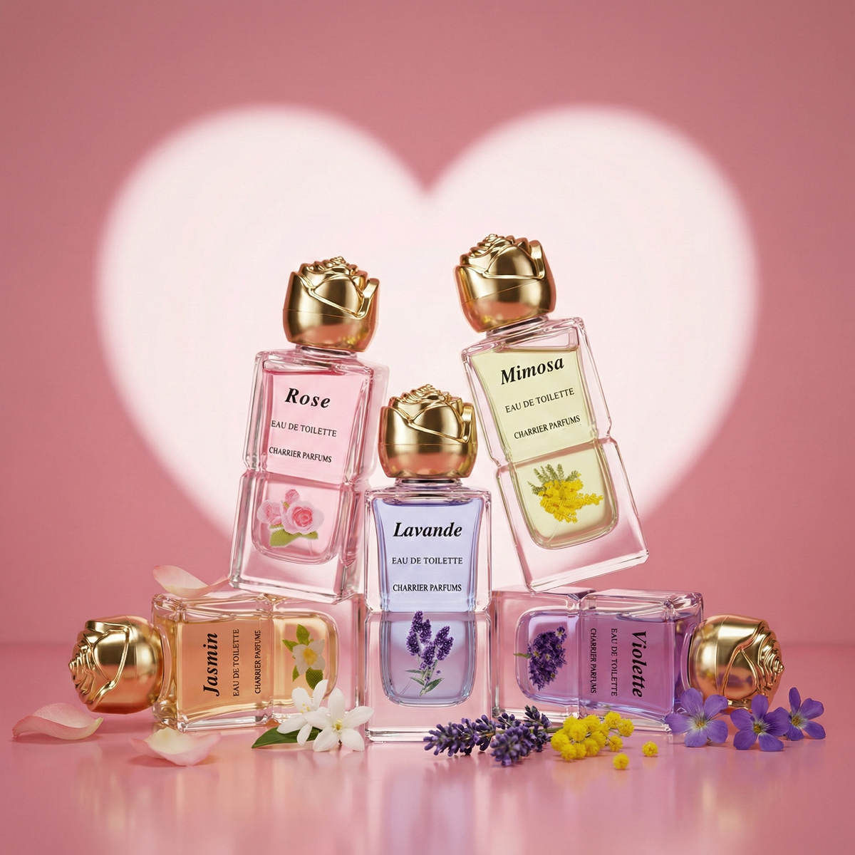 Charrier Parfums 5 Eau de Parfum 'Parfums De Provence' Gift Set - 1.83 fl oz