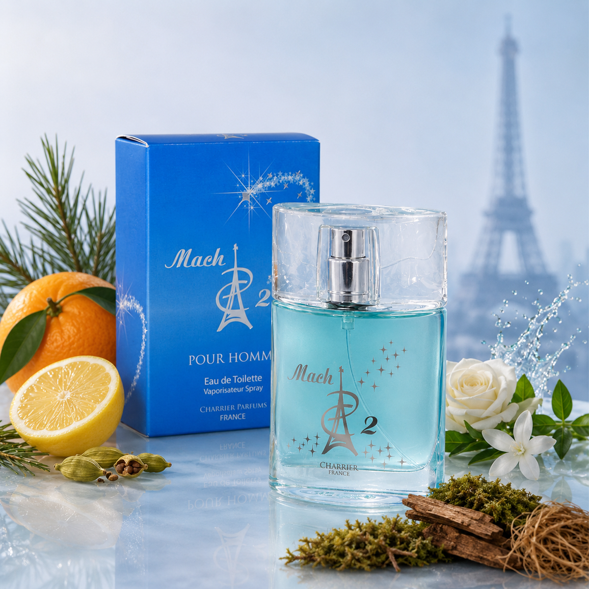Charrier Parfums Pour Homme Mach 2 Men's Eau De Toilette