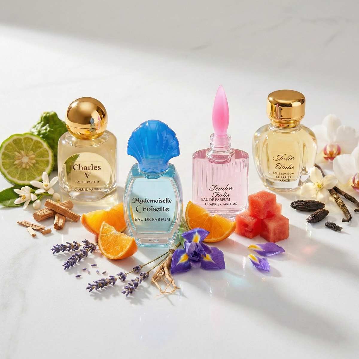 Charrier Parfums 10 Eau de Parfum 'Collection Précieuse' Gift Box - 2 fl oz