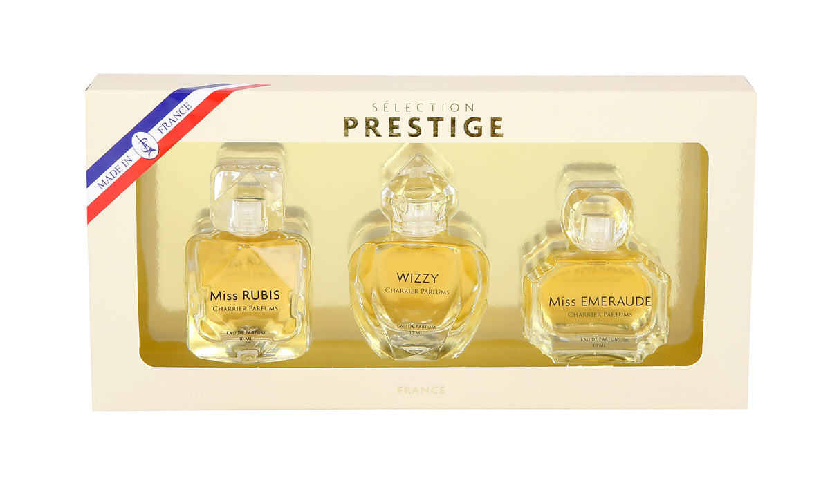 Charrier Parfums 3 Eau de Parfum 'Selection Prestige' Gift Set - 1.06 fl oz