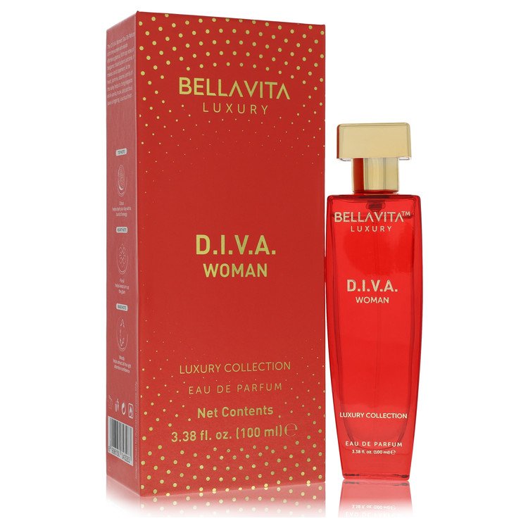 Bellavita Luxury D.i.v.a Women's Eau De Parfum 3.4 FL OZ | 100 ML