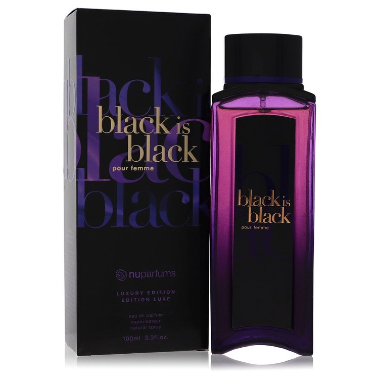 Nu Parfums Black Is Black Unisex Eau De Parfum 3.3 FL OZ | 100 ML