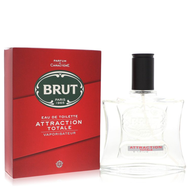 Faberge Brut Attraction Totale Men's Eau De Toilette 3.4 FL OZ | 100 ML