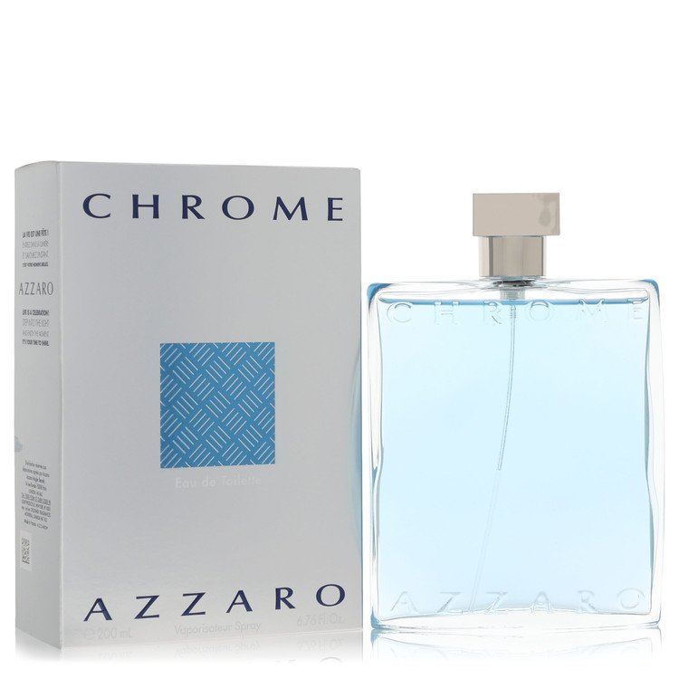 Azzaro Chrome Men's Eau De Toilette 6.8 FL OZ | 200 ML