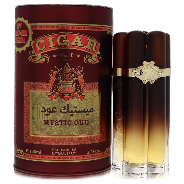 Remy Latour Cigar Mystic Oud Men's Eau De Parfum 3.3 FL OZ | 100 ML