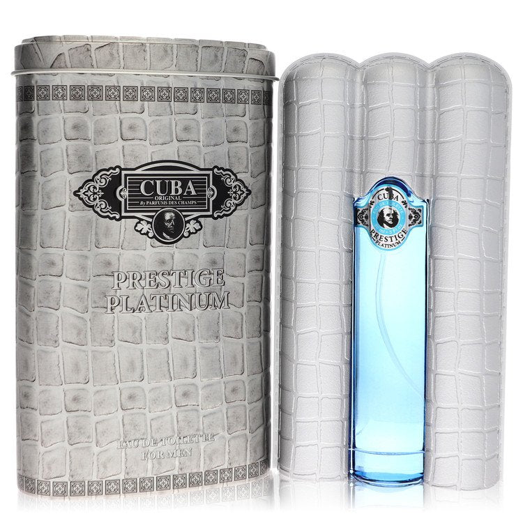 Fragluxe Cuba Prestige Platinum Men's Eau De Toilette 3 FL OZ | 90 ML