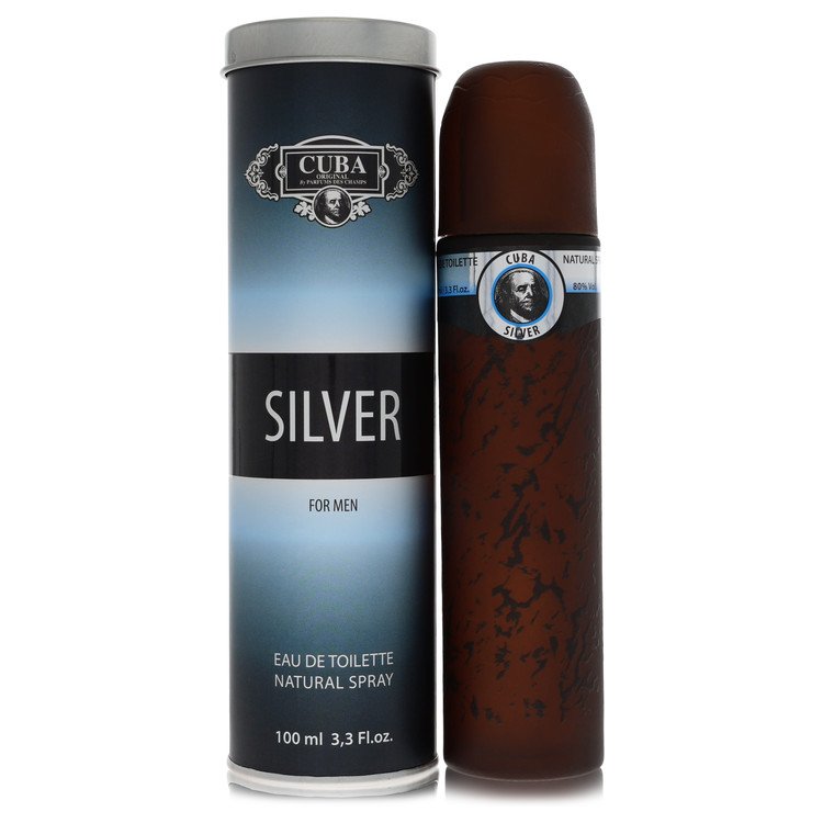 Fragluxe Cuba Silver Men's Eau De Toilette 3.3 FL OZ | 100 ML