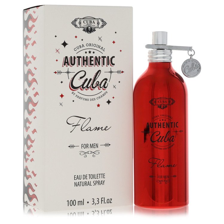 Fragluxe Cuba Authentic Flame Men's Eau De Toilette 3.3 FL OZ | 100 ML