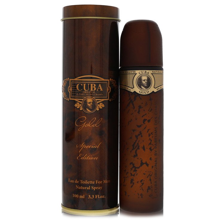 Fragluxe Cuba Gold Special Edition Men's Eau De Toilette 3.4 FL OZ | 100 ML