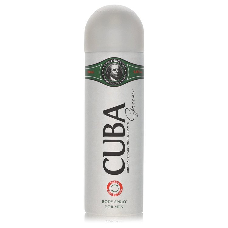 Fragluxe Cuba Green Men's Deodorant Spray 6.7 FL OZ | 200 ML