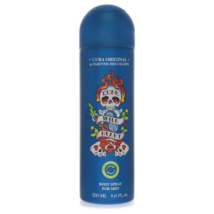 Fragluxe Cuba Wild Heart Men's Deodorant Spray 6.7 FL OZ | 200 ML