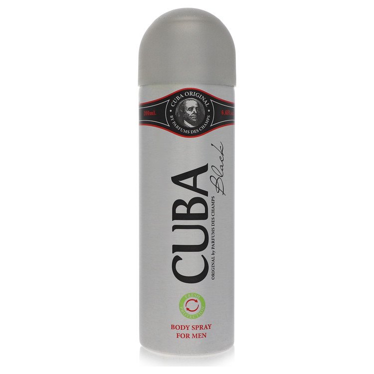 Fragluxe Cuba Black Men's Body Spray 6.6 FL OZ | 200 ML
