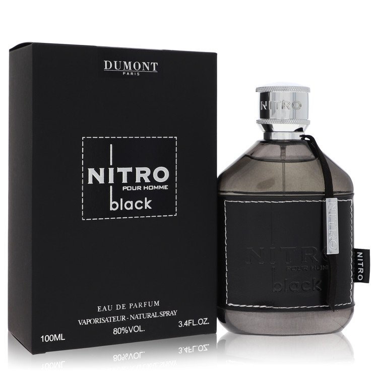 Dumont Paris Nitro Black Men's Eau De Parfum 3.4 FL OZ | 100 ML