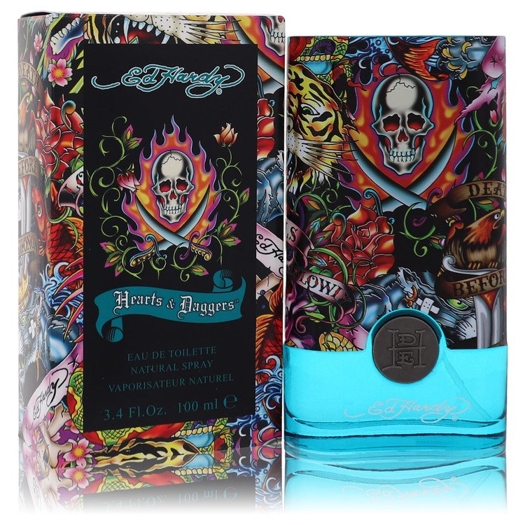 Christian Audigier Ed Hardy Hearts & Daggers Men's Eau De Toilette 3.4 FL OZ | 100 ML