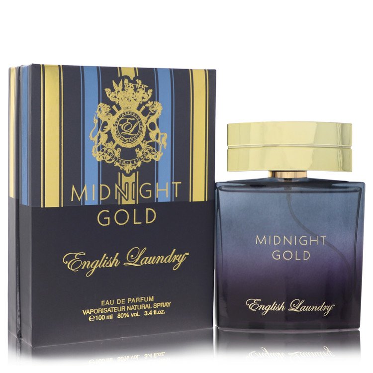 English Laundry Midnight Gold Men's Eau De Parfum 3.4 FL OZ | 100 ML