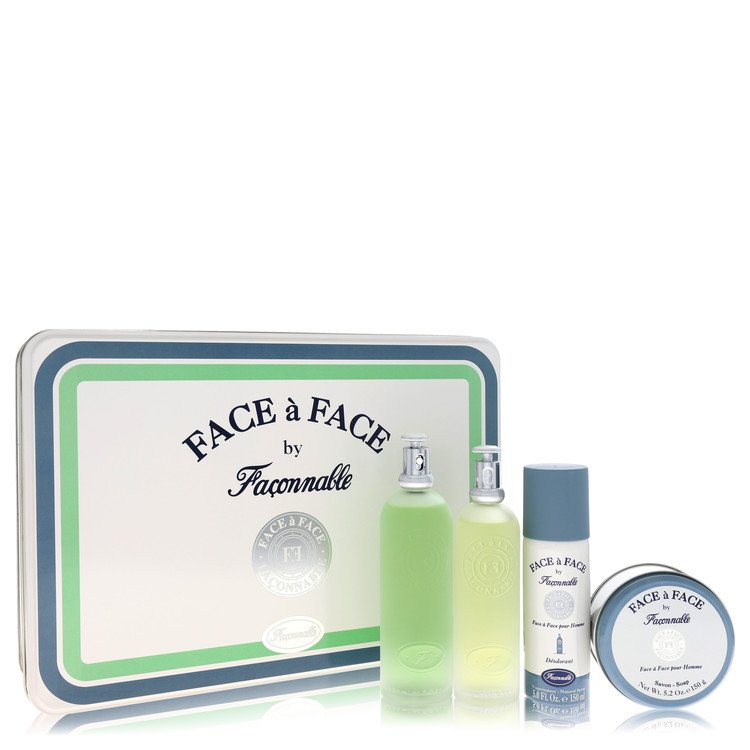 Faconnable Face A Face Men's Eau De Toilette Gift Set